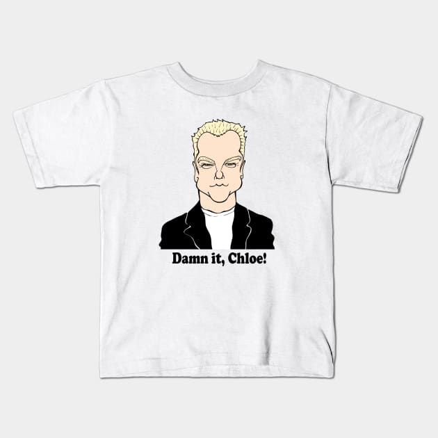 JACK BAUER 24 FAN ART!! Kids T-Shirt by cartoonistguy